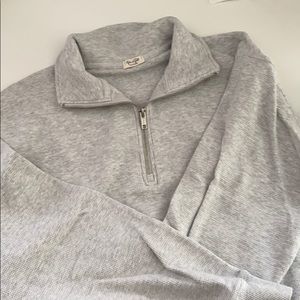 BRANDY MELVILLE quarter zip pullover